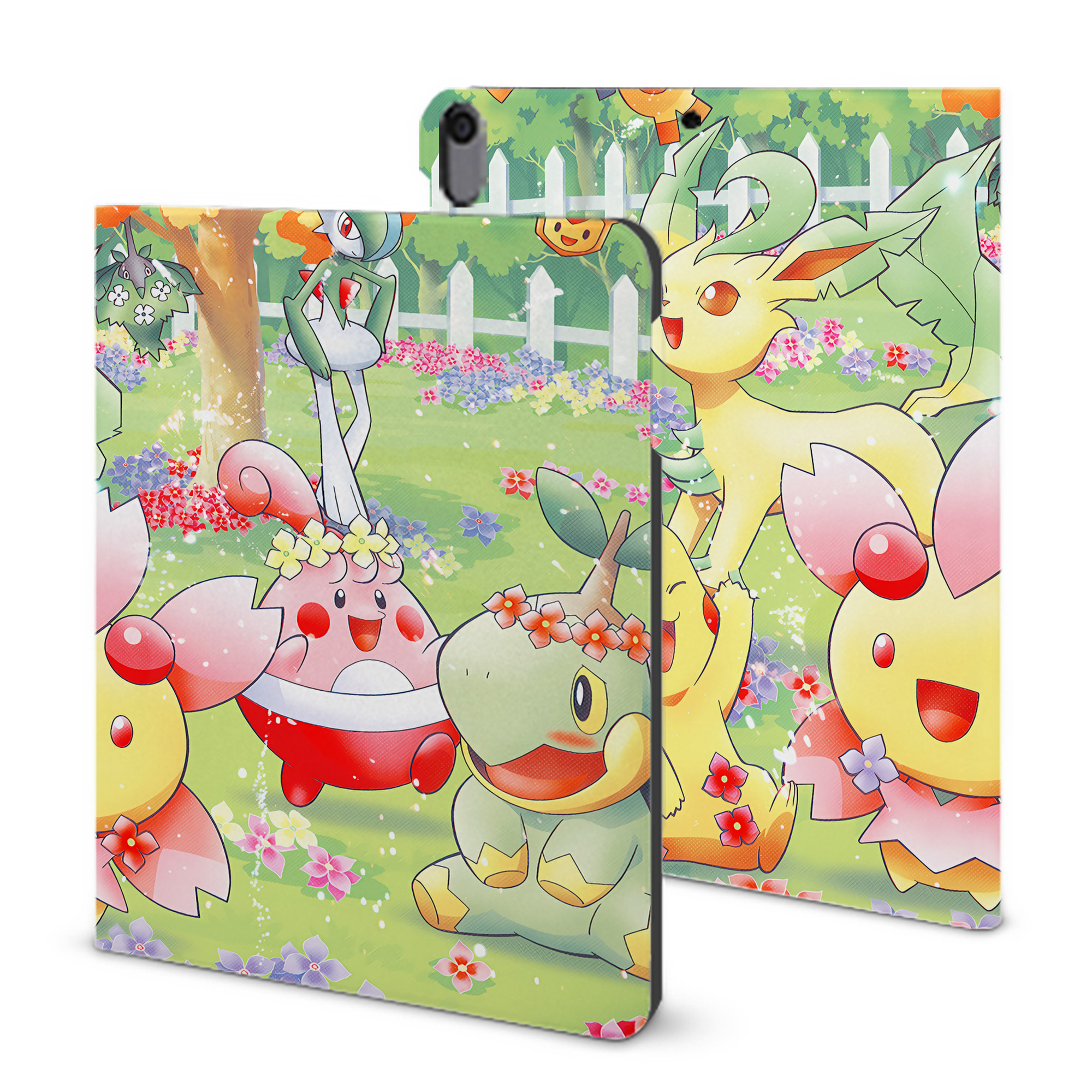 （画像用） ポケットモンスター Pokémon IPad ケース ブック型 PUレザー TPU 耐衝撃 軽量 薄型 ペン収納なし 全面保護 IPad 各モデル対応